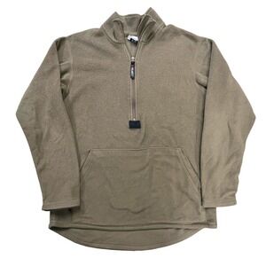 Polartec Sweater Men's Small Regular Brown FROG Fleece Desert Outdoor Military
